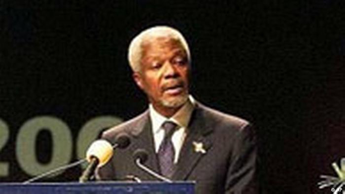 Kofi Annan Afrikanische Union in Durban